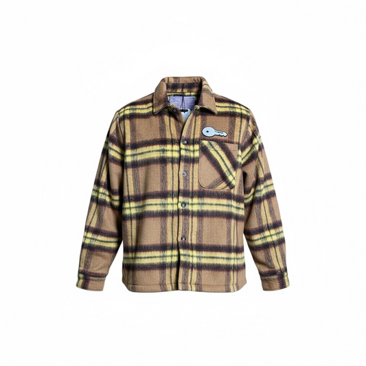 Dream Flannel Jacket Brown