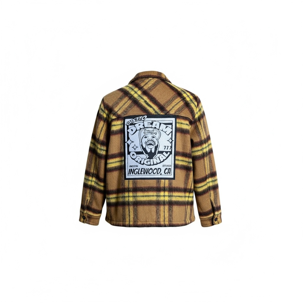Dream Flannel Jacket Brown