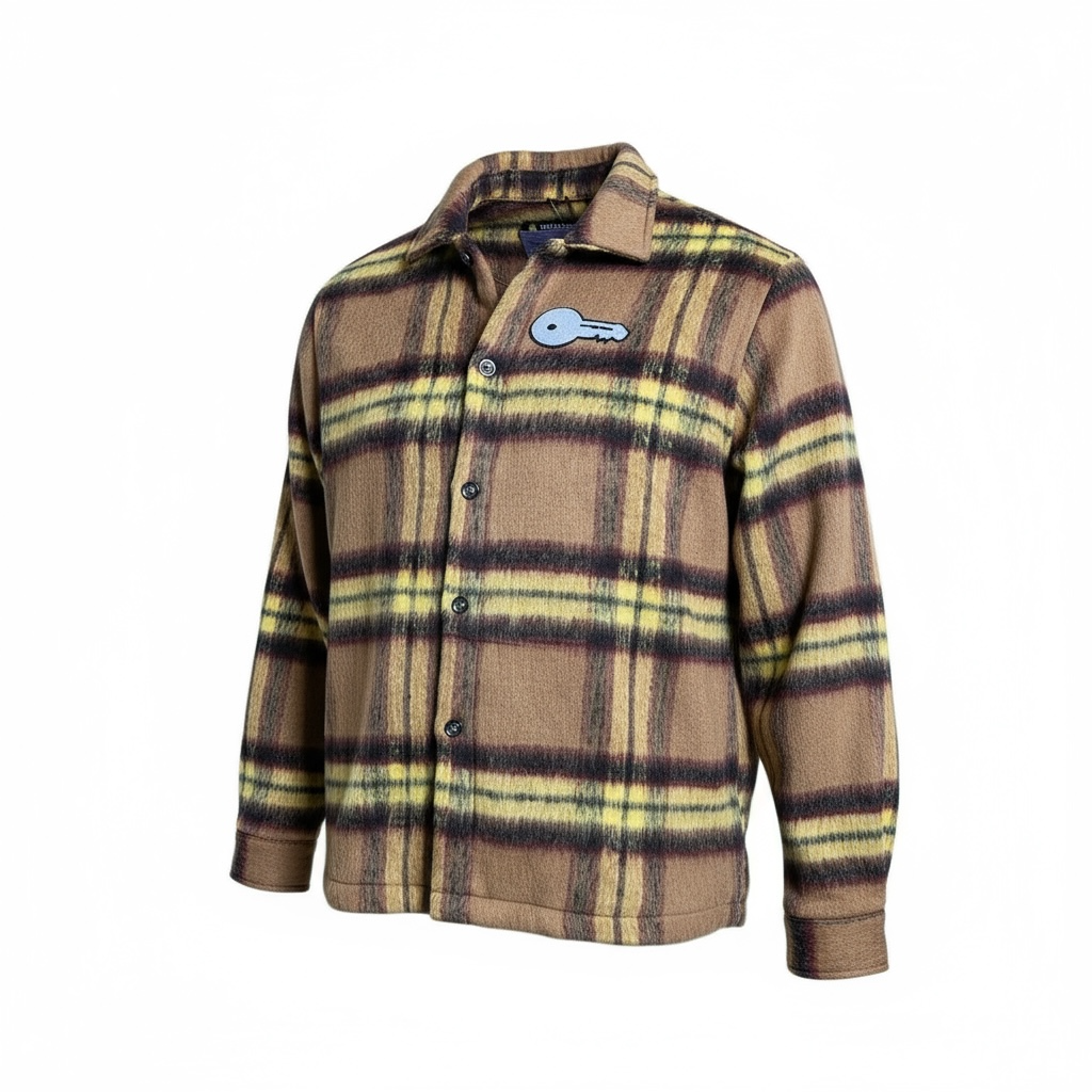 Dream Flannel Jacket Brown